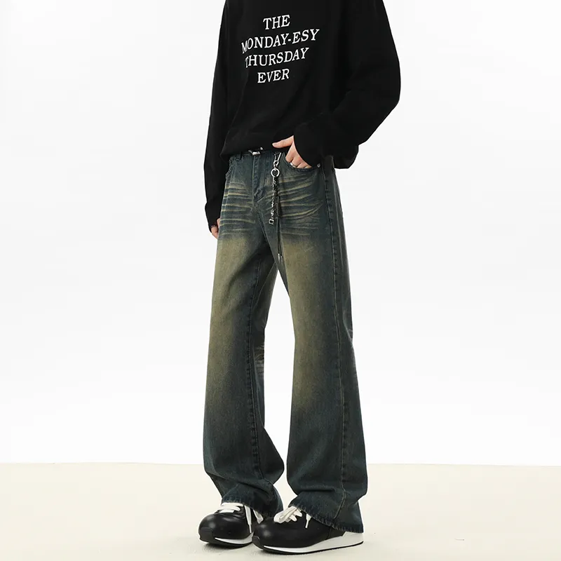 HOKLV Jeans Unisex-5