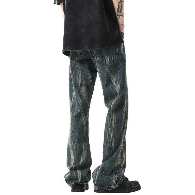 HOKLV Jeans Unisex-1