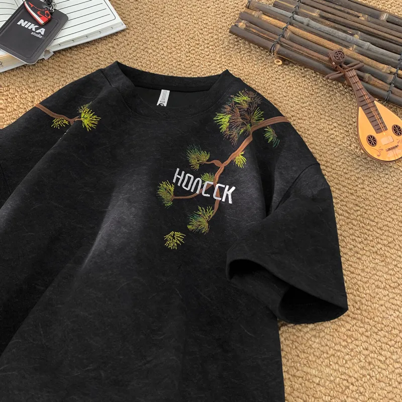 HOKLV T Shirts Unisex-2