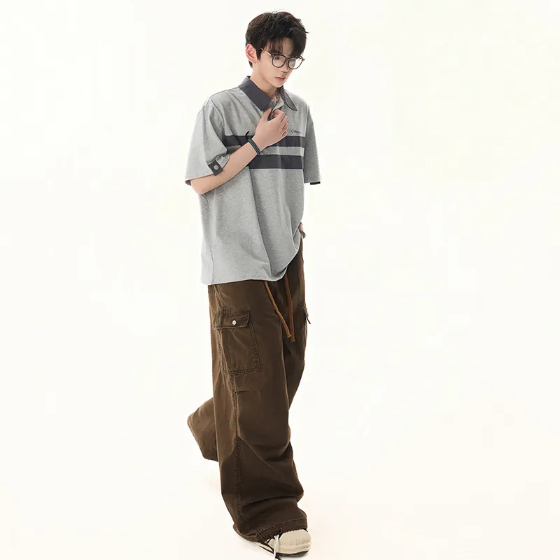 HOKLV Jeans Unisex-26