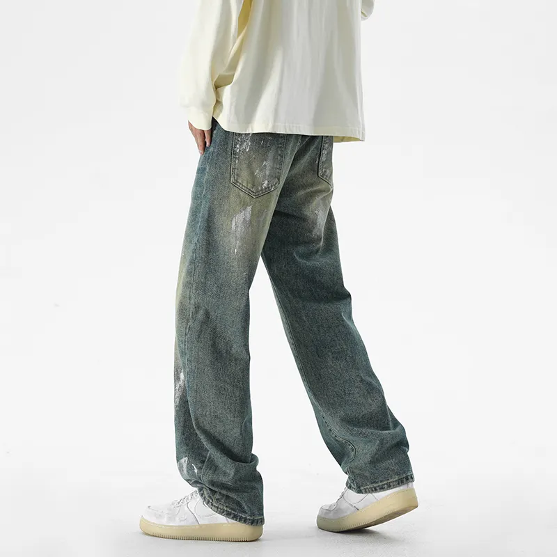 HOKLV Jeans Unisex-11