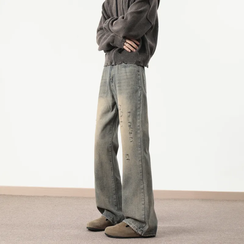 HOKLV Jeans Unisex-4