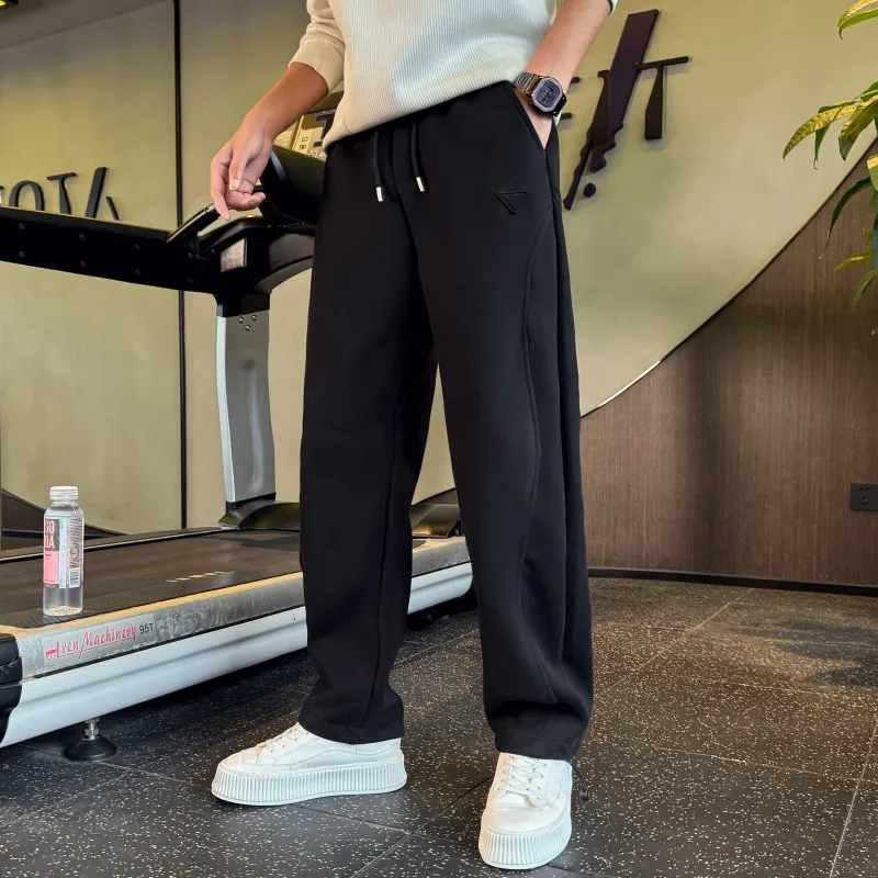 HOKLV Knitted Sweatpants Unisex-12