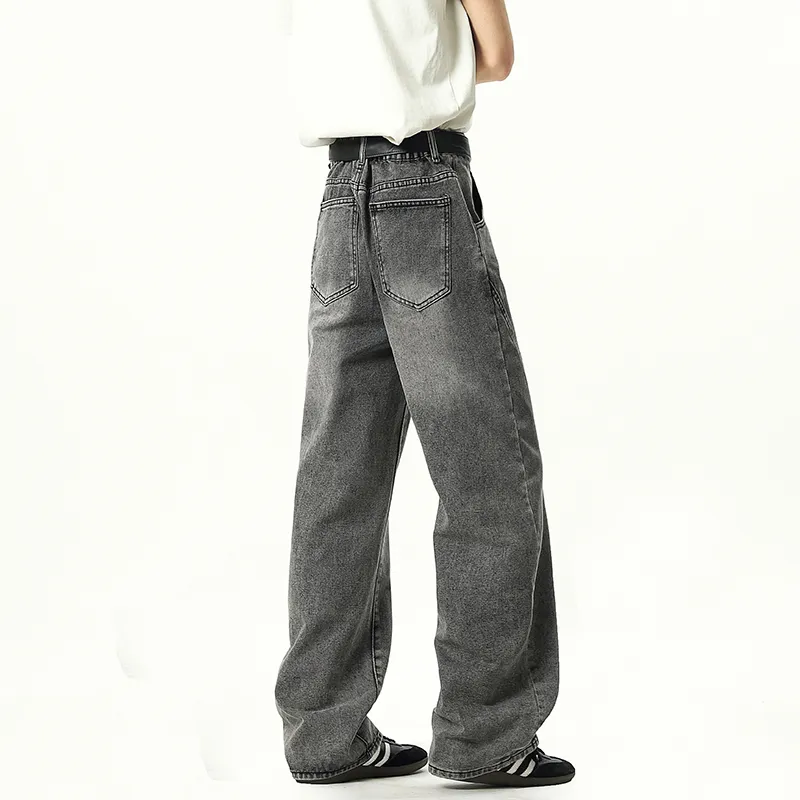 HOKLV Jeans Unisex-5