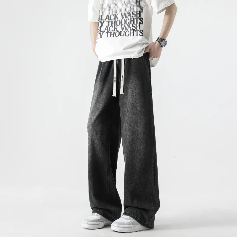 HOKLV Jeans Unisex-5
