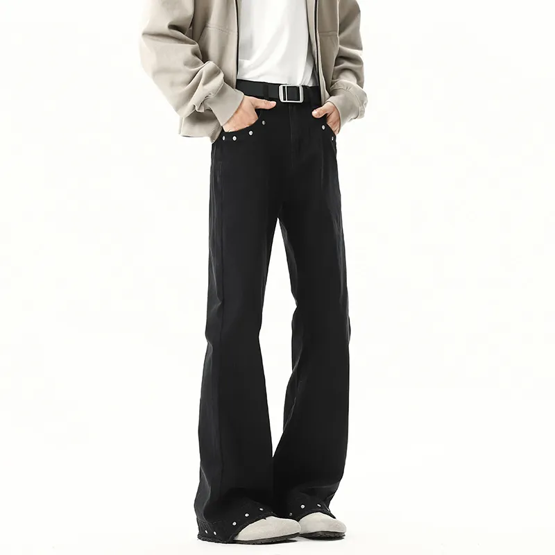 HOKLV Jeans Unisex-11