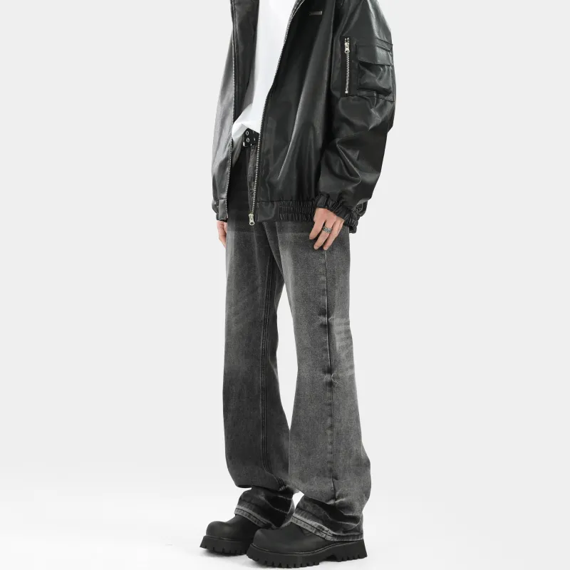 HOKLV Jeans Unisex-11