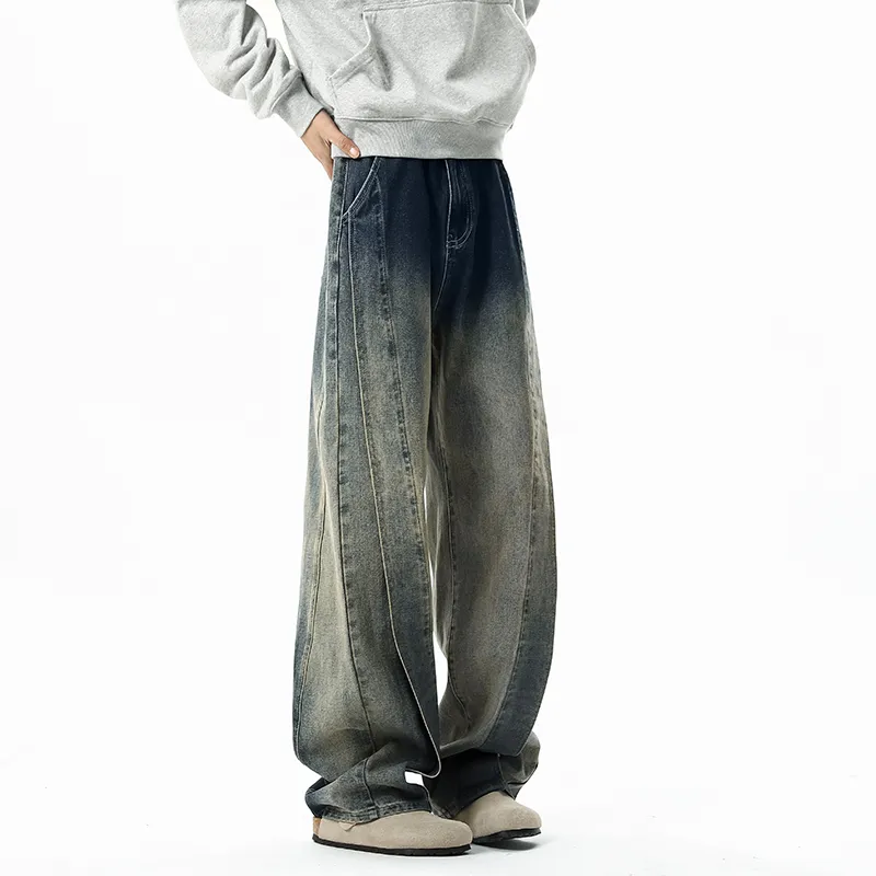 HOKLV Jeans Unisex-4