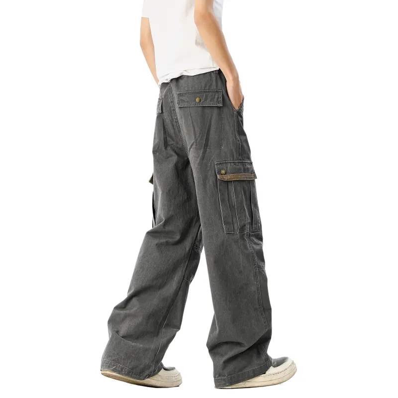 TESTUNG Workwear Style Everyday Commute Essential Pants Unisex-17