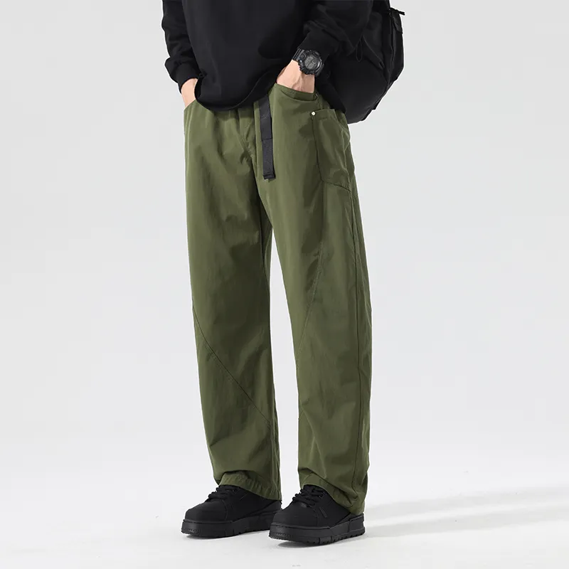 HOKLV Casual Pants Unisex-14