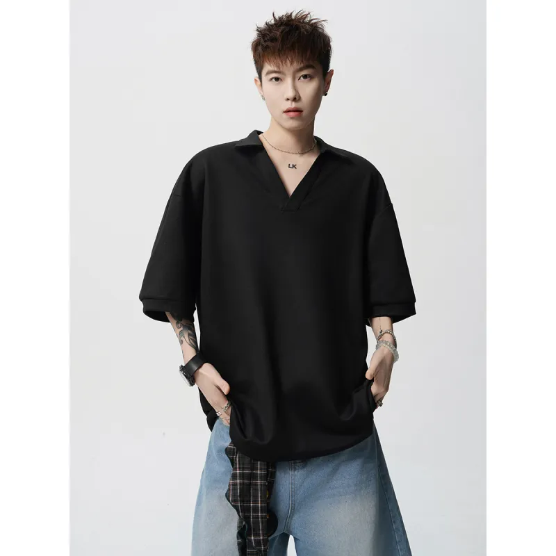 HOKLV Polo Shirts Unisex-10