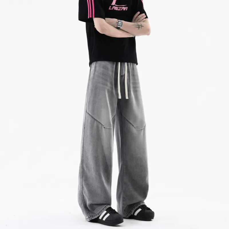HOKLV Jeans Unisex-9