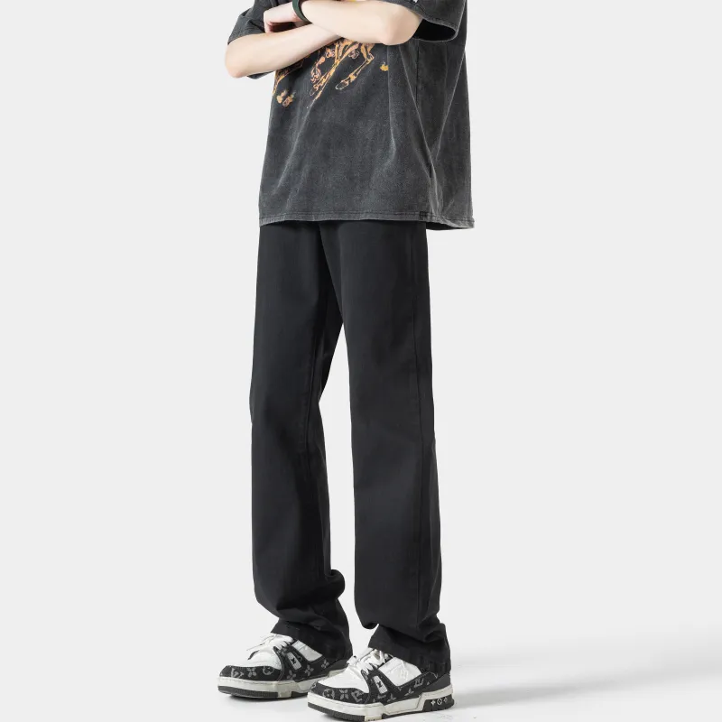 HOKLV Jeans Unisex-13