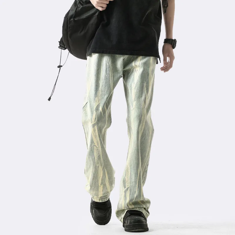 HOKLV Jeans Unisex-19