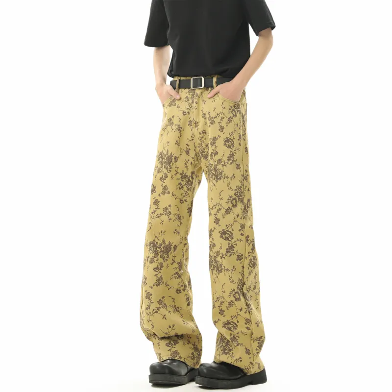 HOKLV Jeans Unisex-7