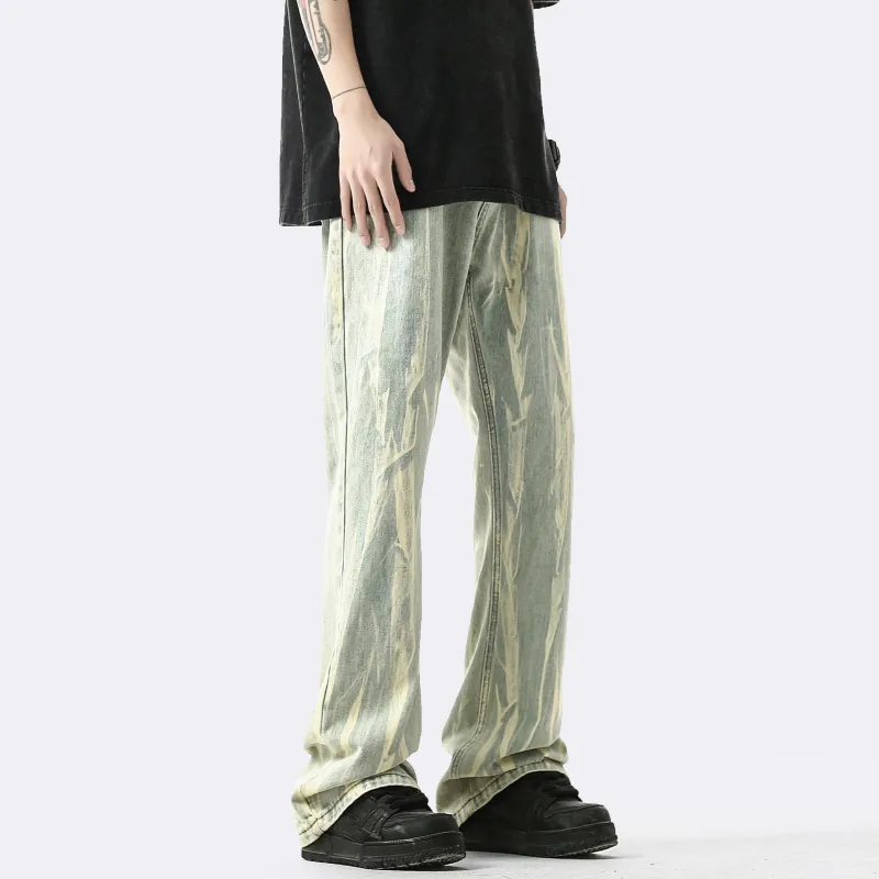 HOKLV Jeans Unisex-18