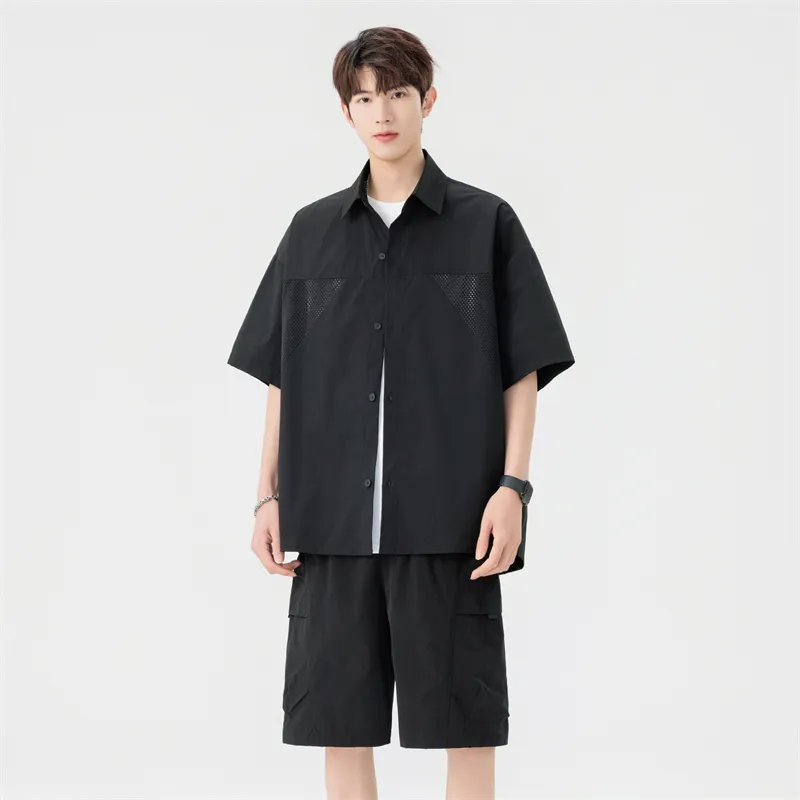 HOKLV Shirt Matching Set Unisex-4