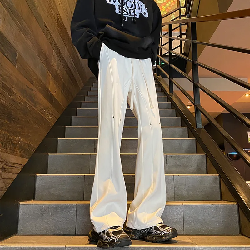 HOKLV Casual Pants Unisex-4