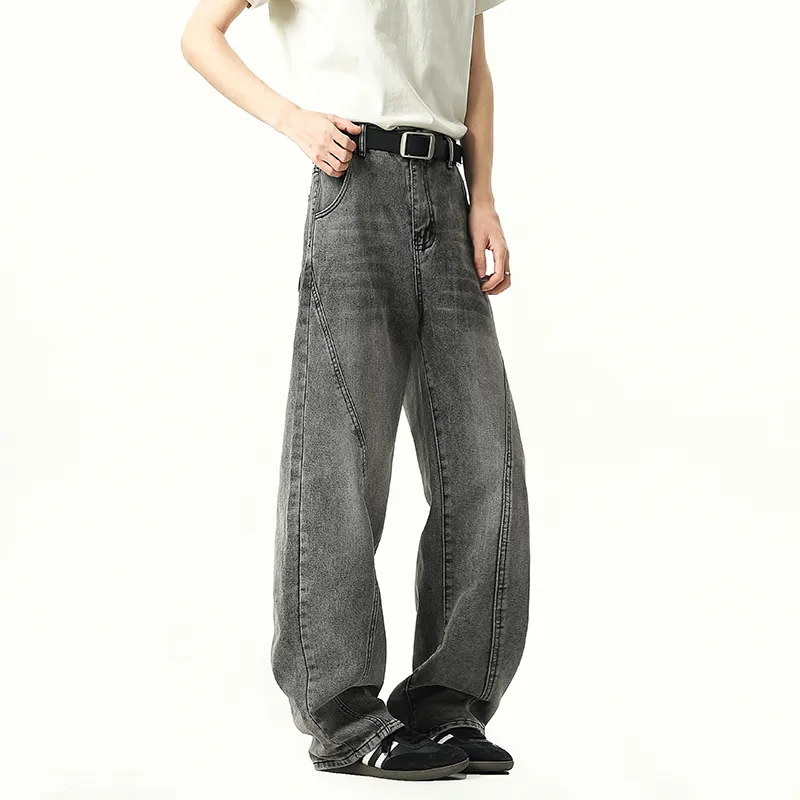 HOKLV Jeans Unisex-4
