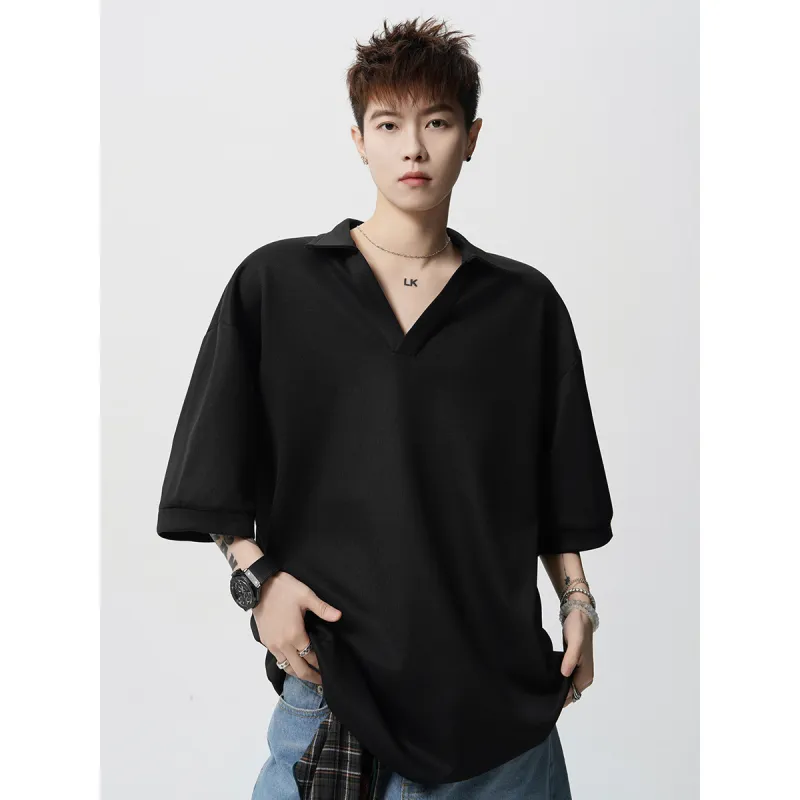 HOKLV Polo Shirts Unisex-9