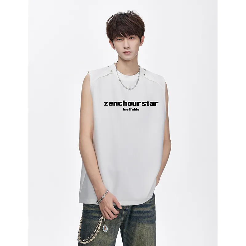 HOKLV Tank Tops Unisex-3