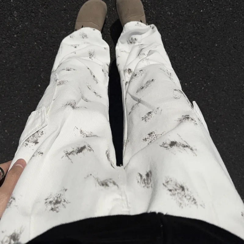HOKLV Jeans Unisex-3