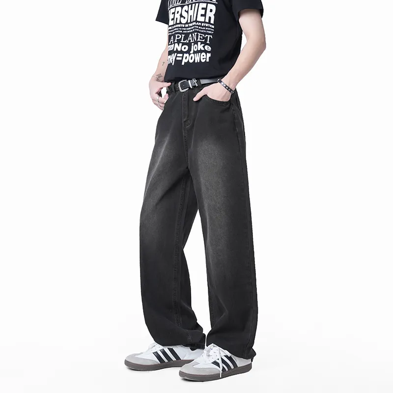 HOKLV Jeans Unisex-13