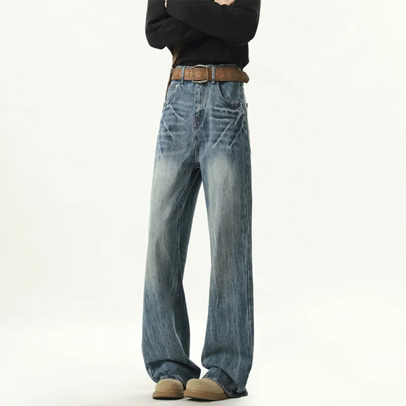 HOKLV Jeans Unisex-2