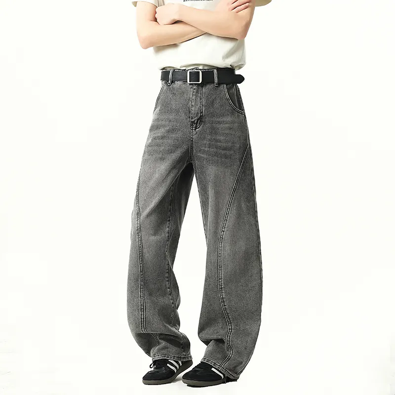 HOKLV Jeans Unisex-3