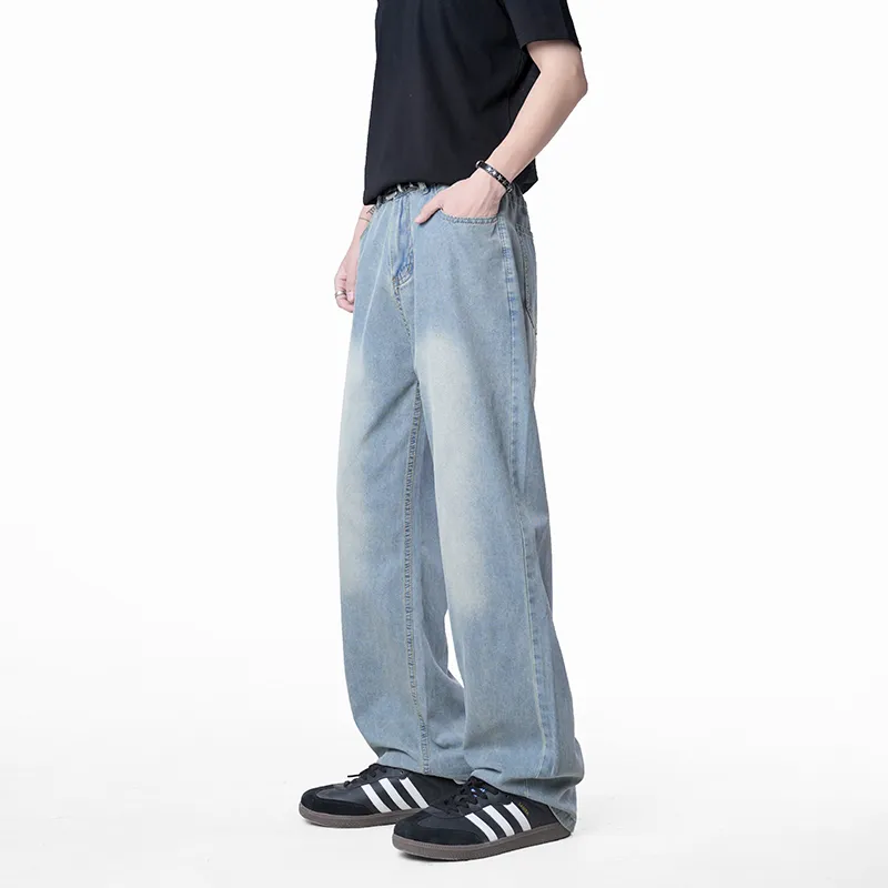 HOKLV Jeans Unisex-2