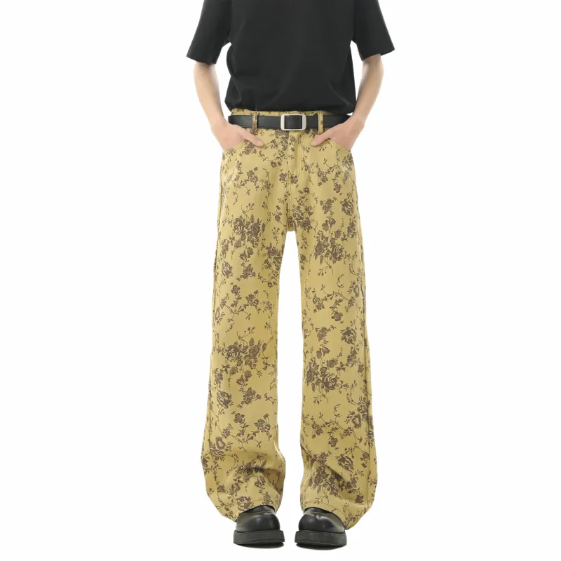 HOKLV Jeans Unisex-4