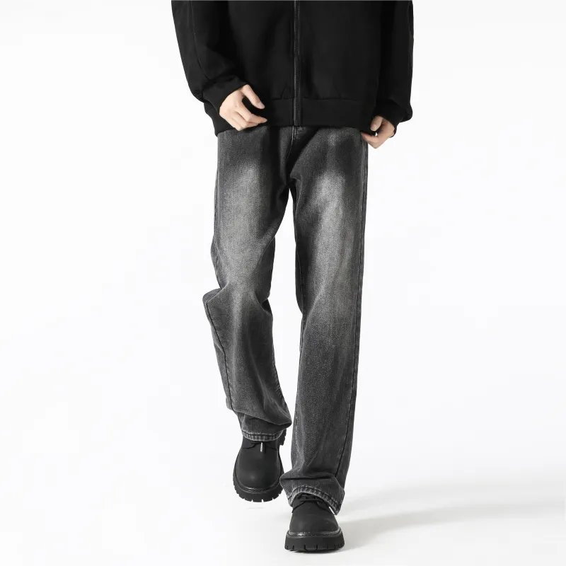 HOKLV Jeans Unisex-5