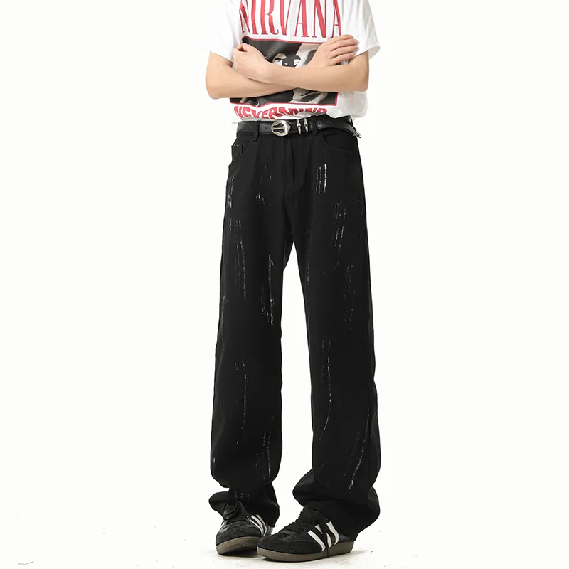 HOKLV Jeans Unisex-9