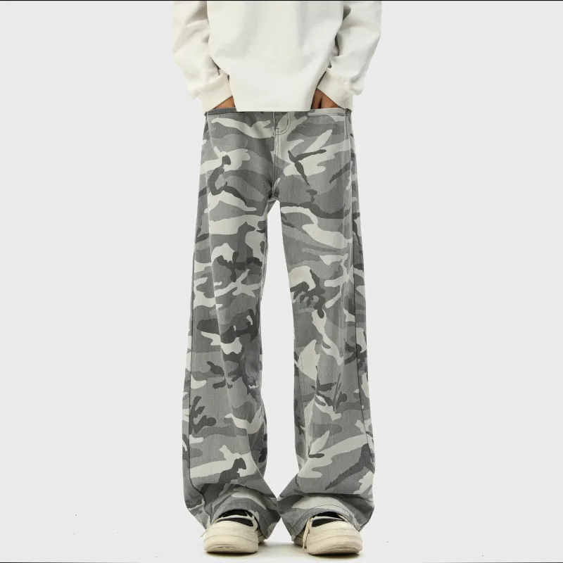 HOKLV Jeans Unisex-10