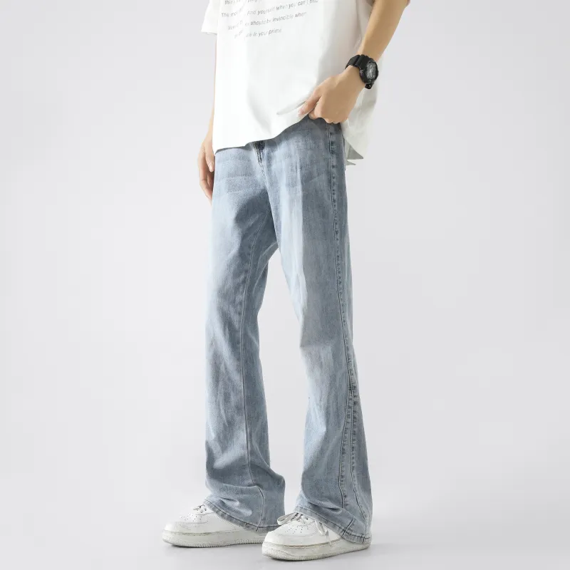HOKLV Jeans Unisex-14