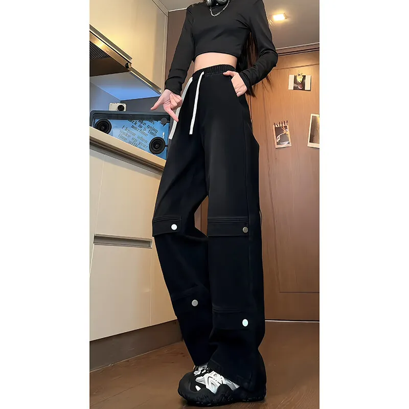 HOKLV Jeans Unisex-7