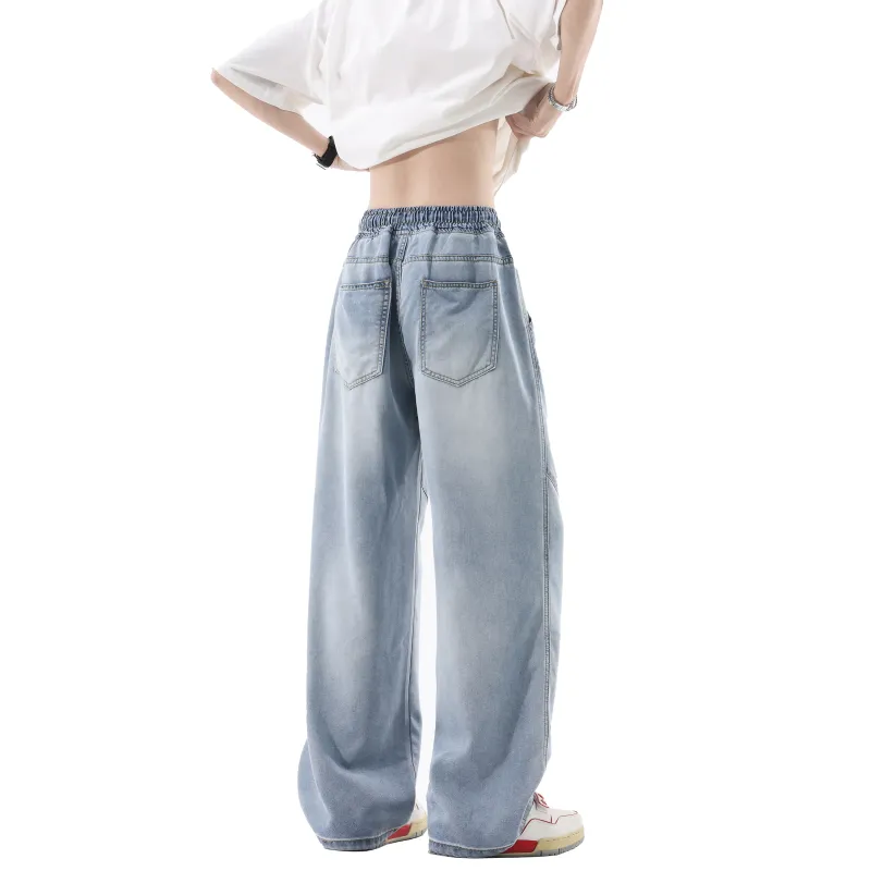 HOKLV Jeans Unisex-1