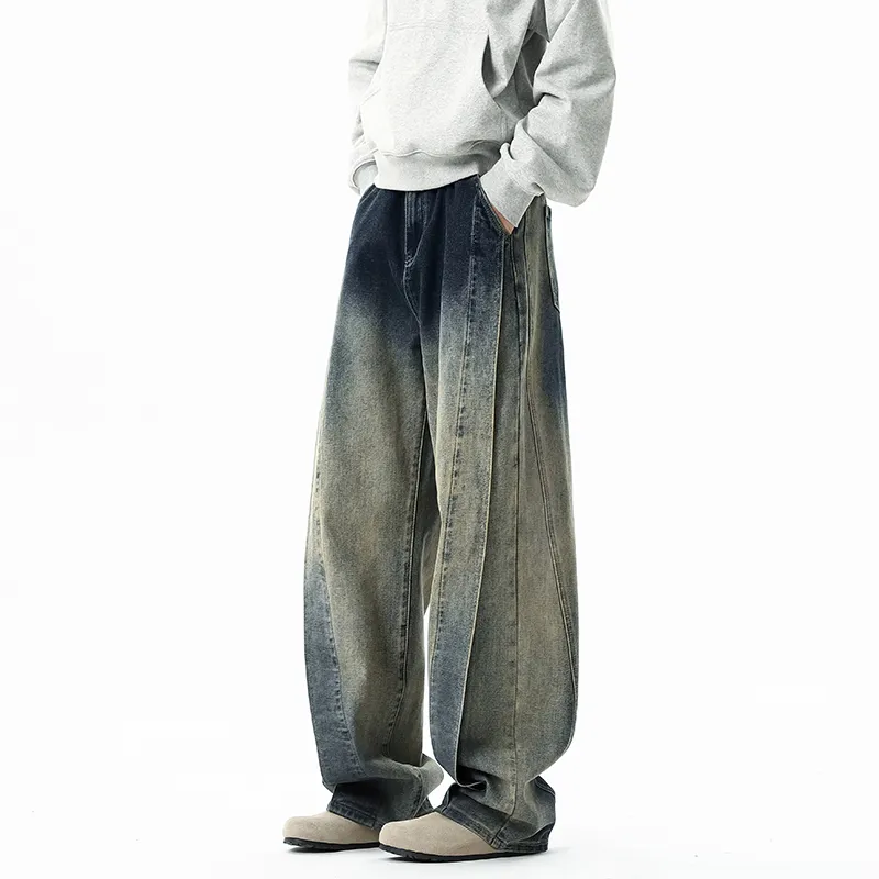 HOKLV Jeans Unisex-3
