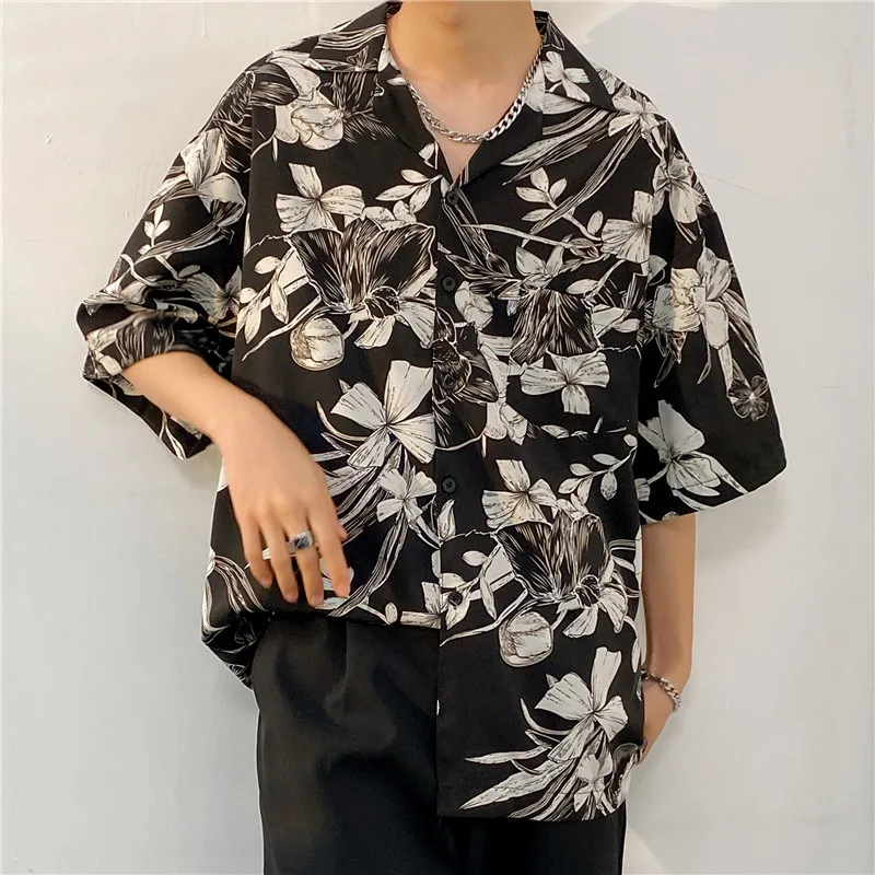 HOKLV Shirts Unisex Black-4