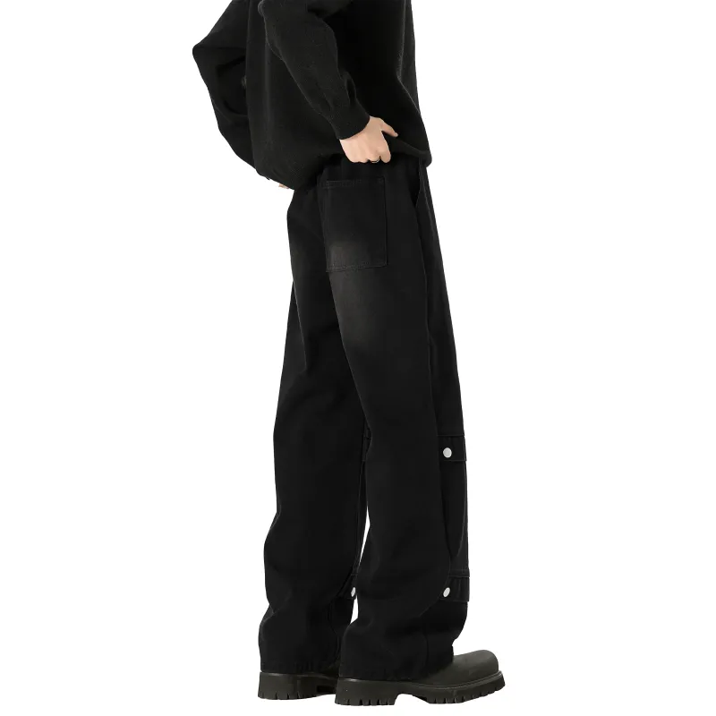 HOKLV Jeans Unisex-7