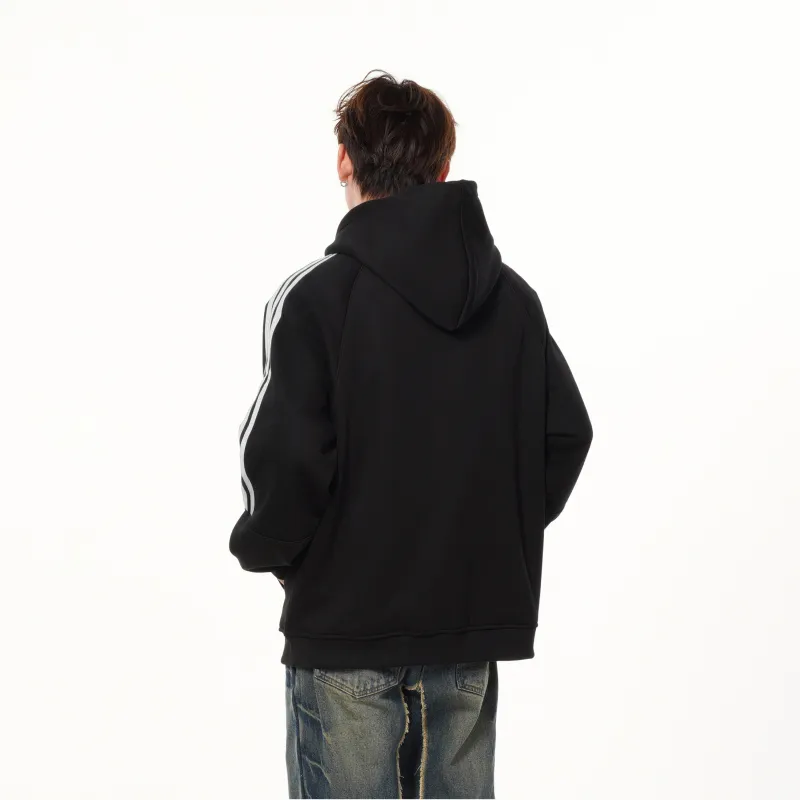 HOKLV Sweatshirt Unisex White Heather Gray-5