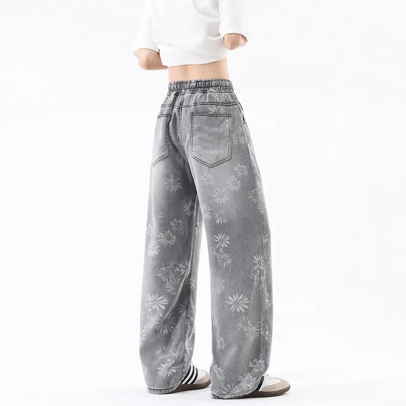 HOKLV Jeans Unisex-1