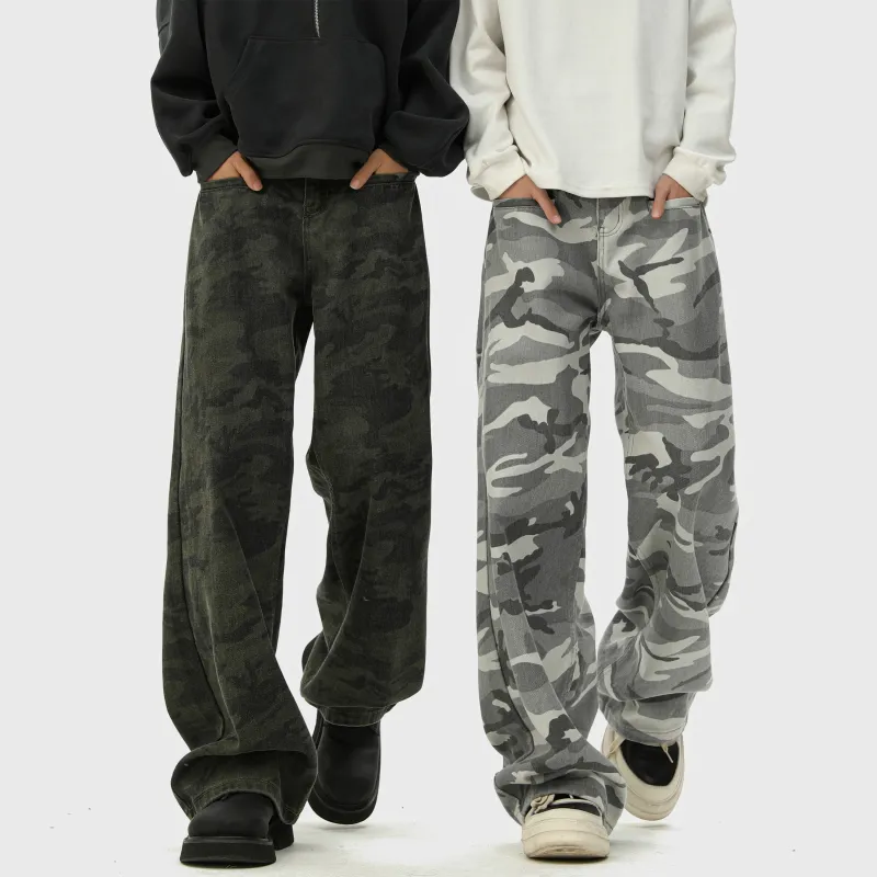 HOKLV Jeans Unisex-9