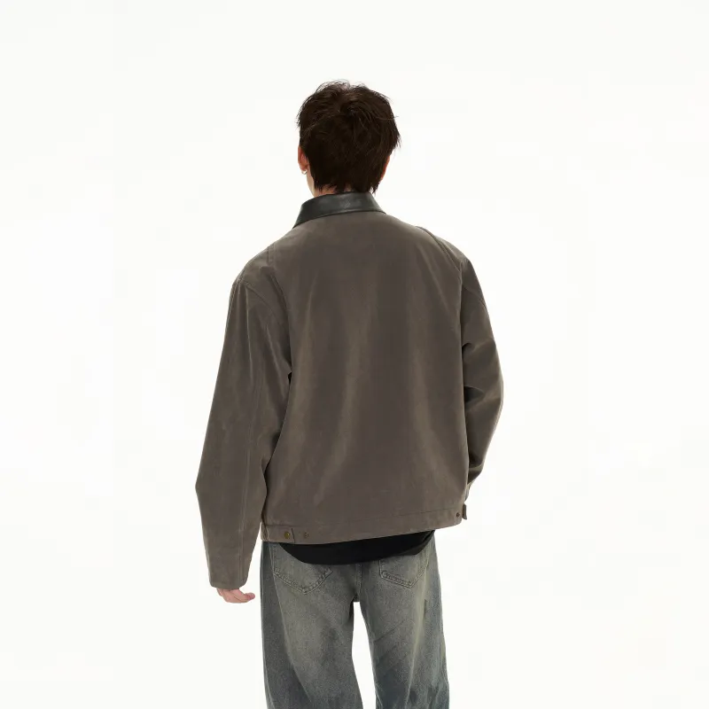 HOKLV Jackets Coats Unisex Gray-2