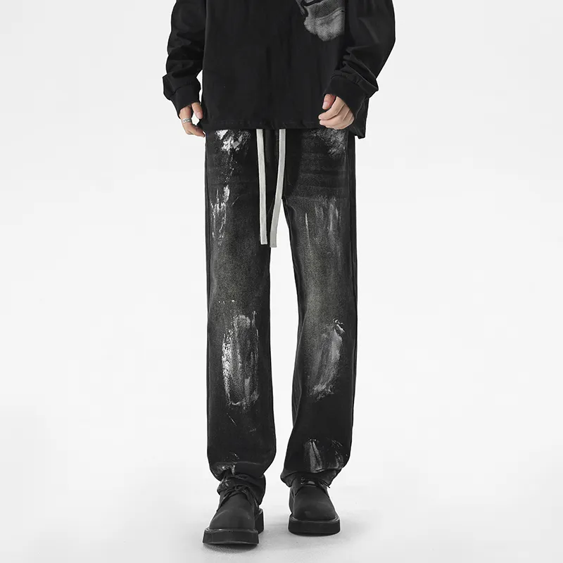 HOKLV Jeans Unisex-2