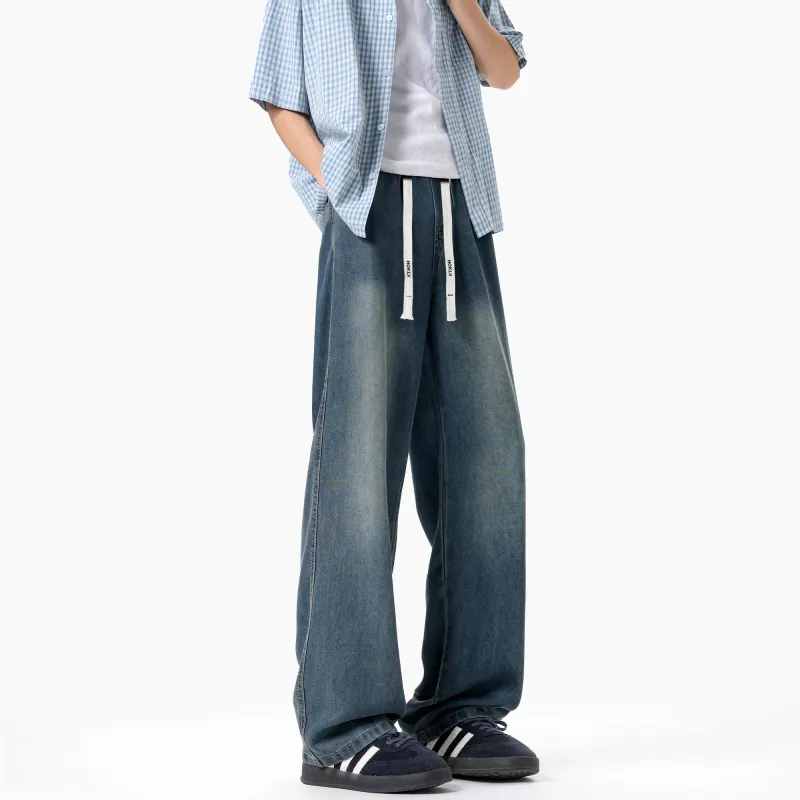 HOKLV Jeans Unisex-8