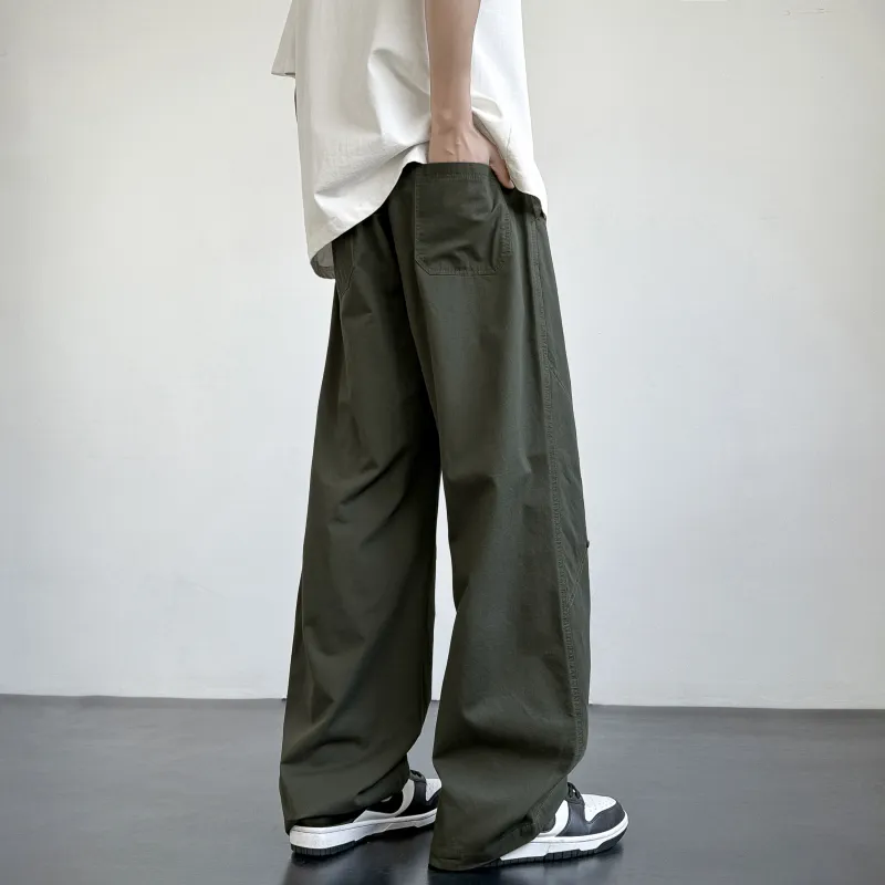 HOKLV Casual Pants Unisex-12