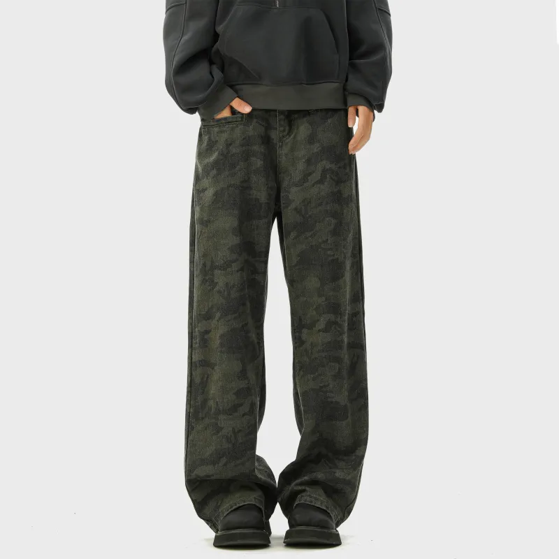 HOKLV Jeans Unisex-3