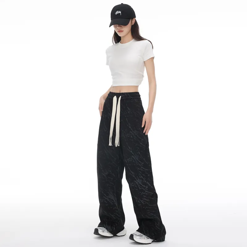 HOKLV Casual Pants Unisex-4