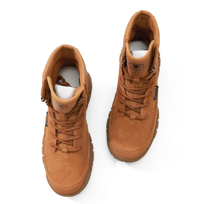 TOM TAILOR Tan Wilderness Work Boots Short Outdoor Boots Men's-19